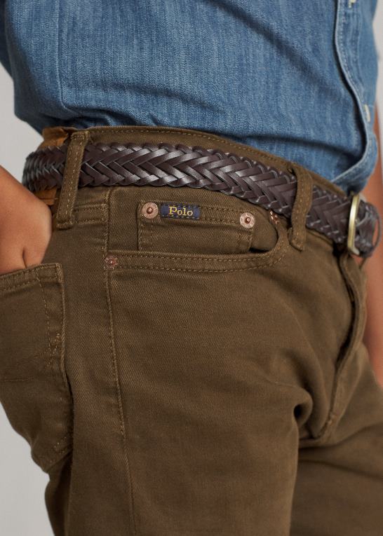 cohen dark loden børn Ralph Lauren sullivan slim stretch jean Z426B6693