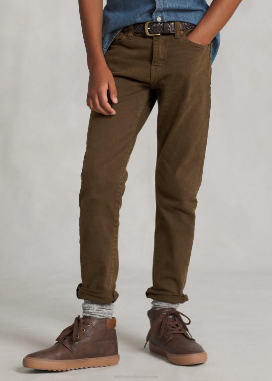 cohen dark loden børn Ralph Lauren sullivan slim stretch jean Z426B6693