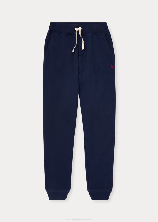 flåde børn Ralph Lauren fleece joggerbukser Z426B6049