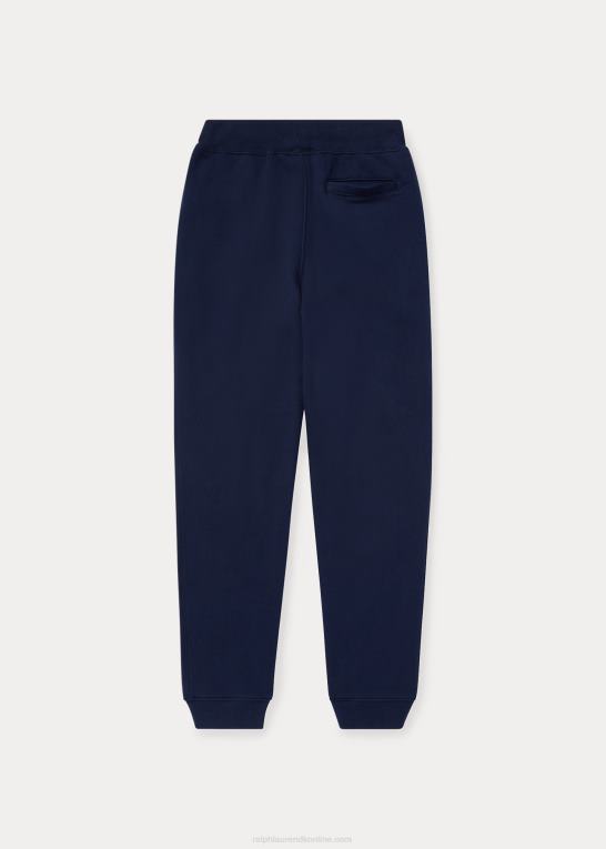 flåde børn Ralph Lauren fleece joggerbukser Z426B6049