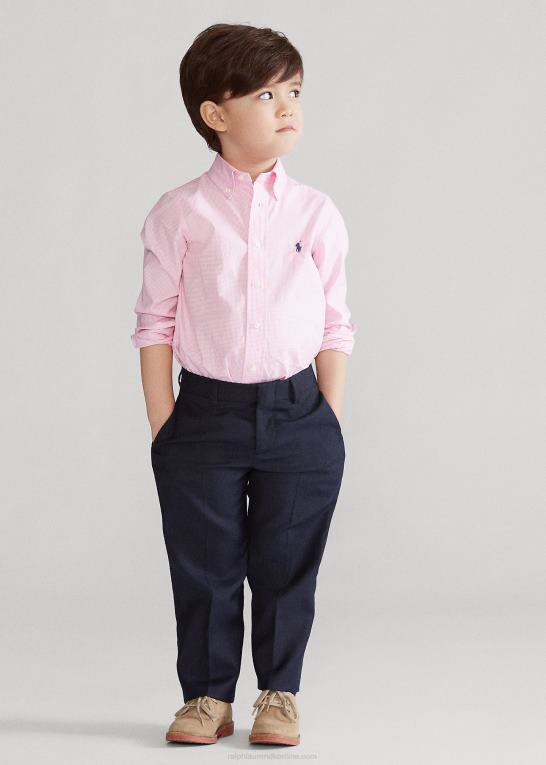 flåde børn Ralph Lauren letvægts uldbukser Z426B6445