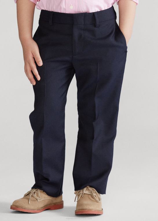 flåde børn Ralph Lauren letvægts uldbukser Z426B6445