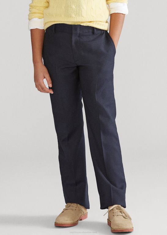 flåde børn Ralph Lauren letvægts uldbukser Z426B6581