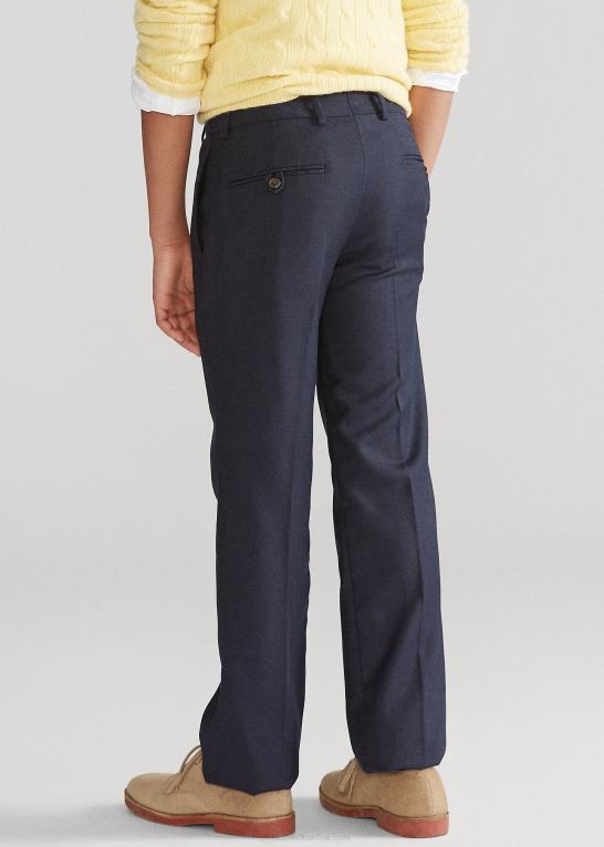 flåde børn Ralph Lauren letvægts uldbukser Z426B6581