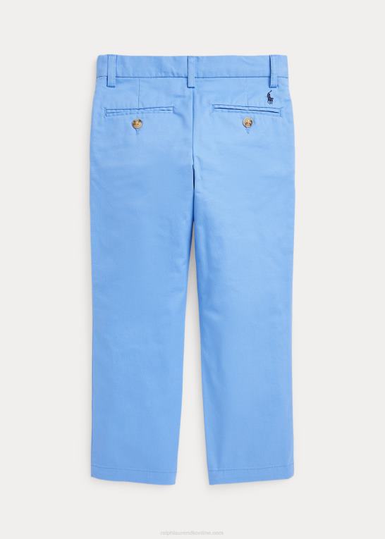 havneø blå børn Ralph Lauren lige pasform flex abrasion twill bukser Z426B5765