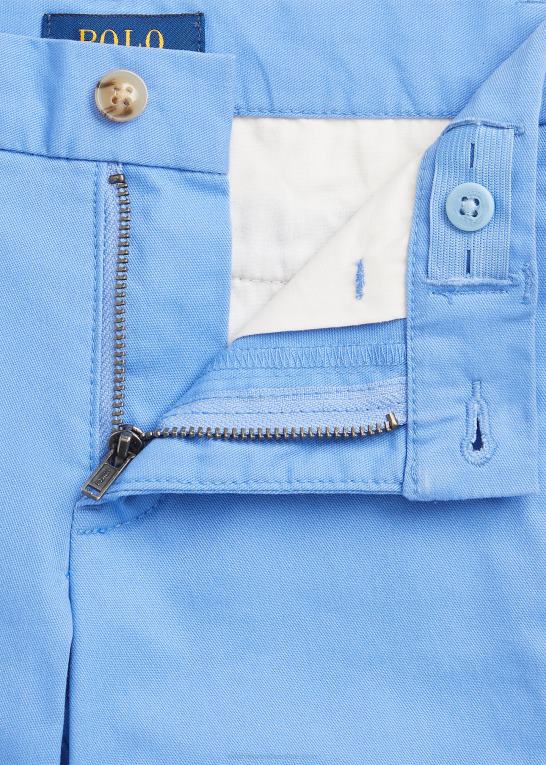 havneø blå børn Ralph Lauren lige pasform flex abrasion twill bukser Z426B5765