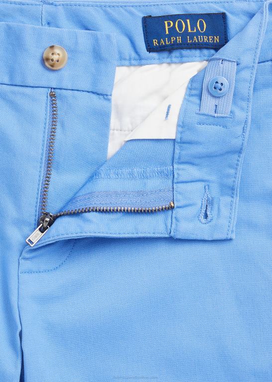 havneø blå børn Ralph Lauren lige pasform flex abrasion twill bukser Z426B5985