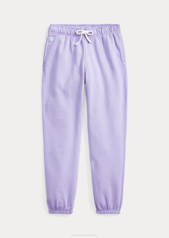 himmel lavendel børn Ralph Lauren fleece joggerbukser Z426B7547
