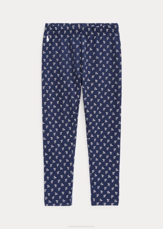 lillie knop pakket print børn Ralph Lauren blomstret stretch jersey legging Z426B7413