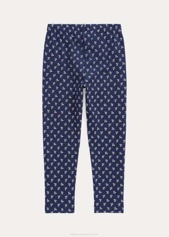 lillie knop pakket print børn Ralph Lauren blomstret stretch jersey legging Z426B7413