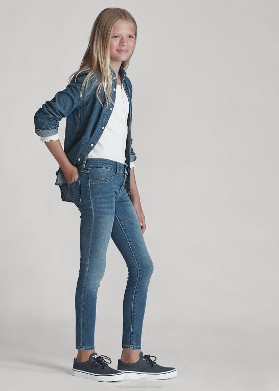 lucinda vask børn Ralph Lauren aubrie denim legging Z426B7512