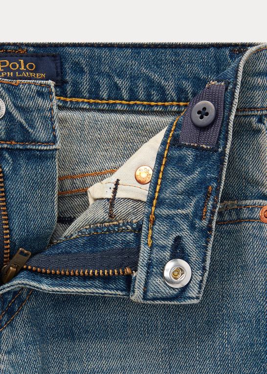mott vask stretch børn Ralph Lauren hampton straight stretch jean Z426B5946