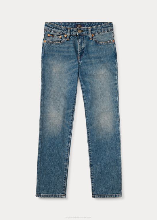 mott vask stretch børn Ralph Lauren hampton straight stretch jean Z426B6069