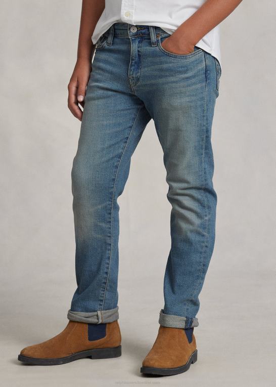 mott vask stretch børn Ralph Lauren hampton straight stretch jean Z426B6069