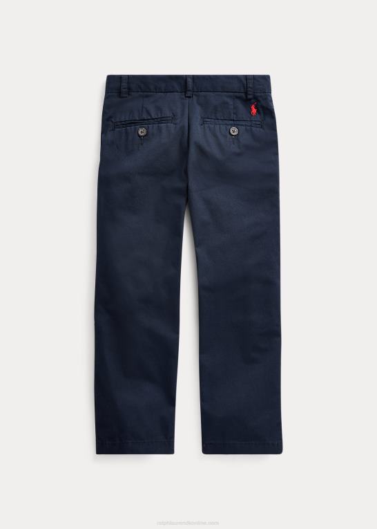 newport flåde børn Ralph Lauren lige pasform flex abrasion twill bukser Z426B5760