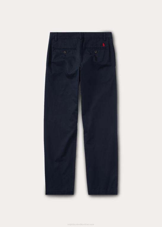 newport flåde børn Ralph Lauren lige pasform flex abrasion twill bukser Z426B5982