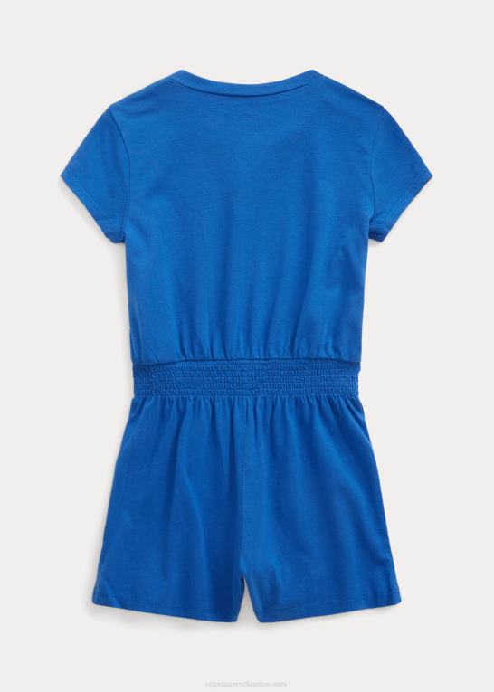 ny iris børn Ralph Lauren bomuldsjersey romper Z426B7358