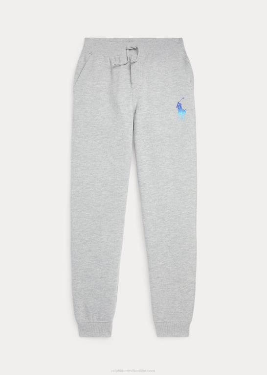 og over lyng børn Ralph Lauren ombre stor pony fleece joggerbukser Z426B6640
