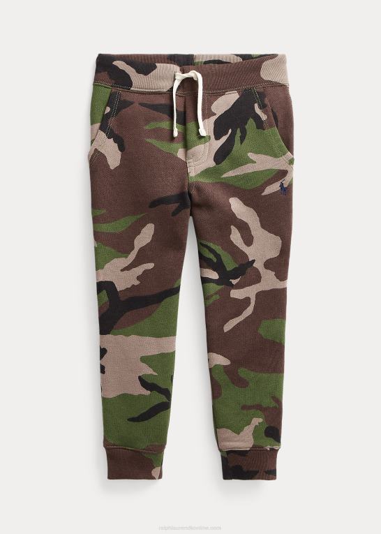 overskydende camo børn Ralph Lauren fleece joggerbukser Z426B5860