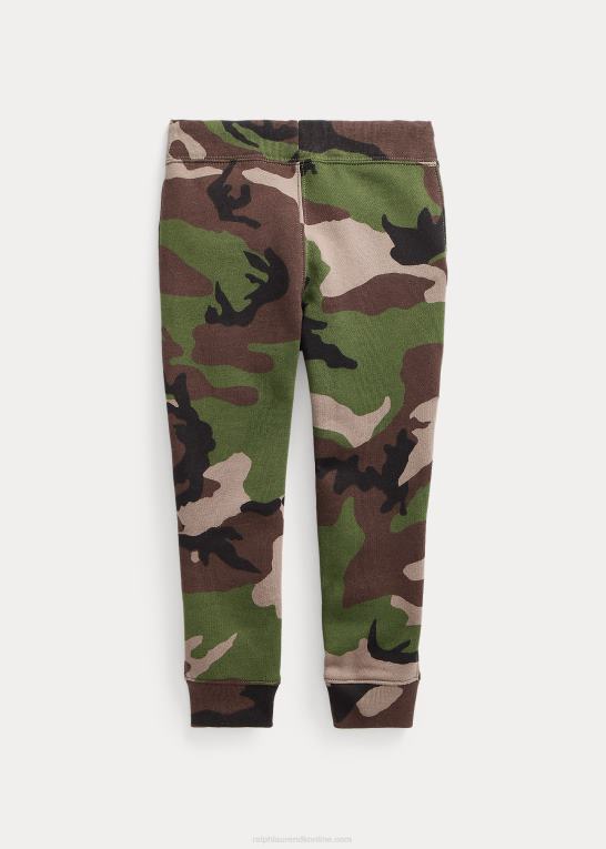 overskydende camo børn Ralph Lauren fleece joggerbukser Z426B5860