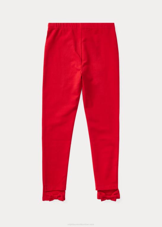 park ave rød børn Ralph Lauren legging i jersey med ryg Z426B7642