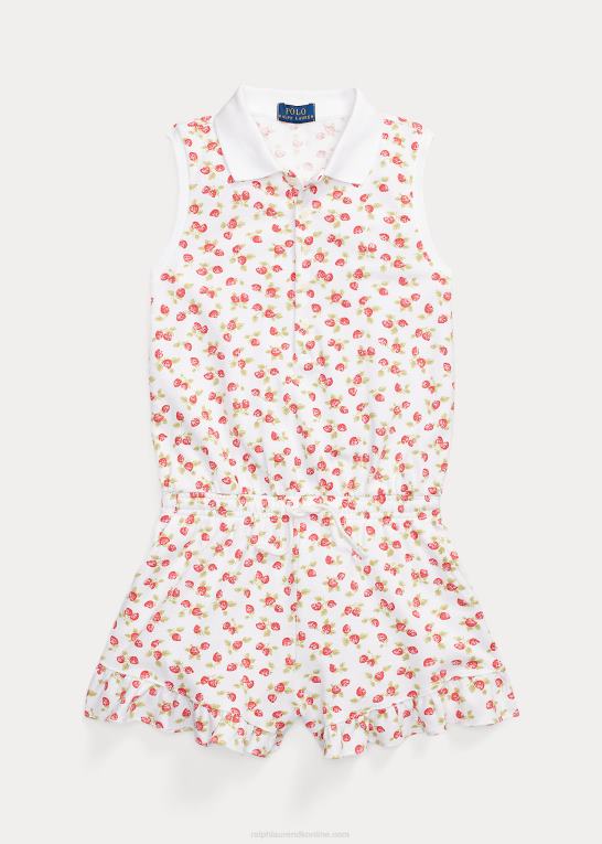 petit jordbær print børn Ralph Lauren strawberry stretch mesh polo bukser Z426B9983