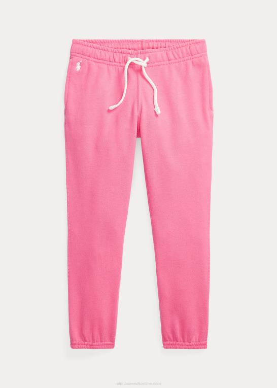ørken pink børn Ralph Lauren fleece joggerbukser Z426B7387