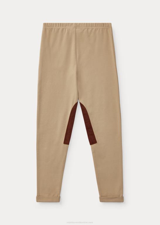 rl kaki børn Ralph Lauren jodhpur legging Z426B7638