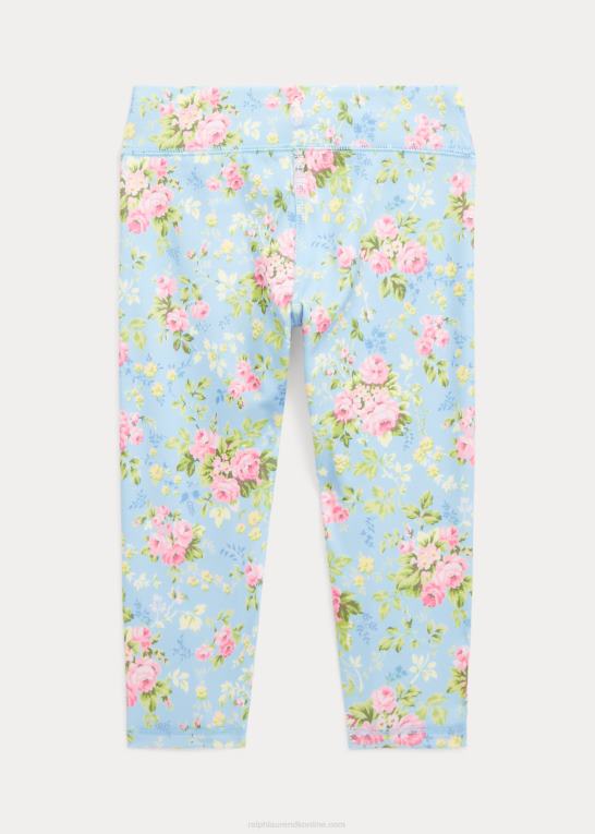rylee blomstret børn Ralph Lauren blomstret ydeevne jersey legging Z426B6839