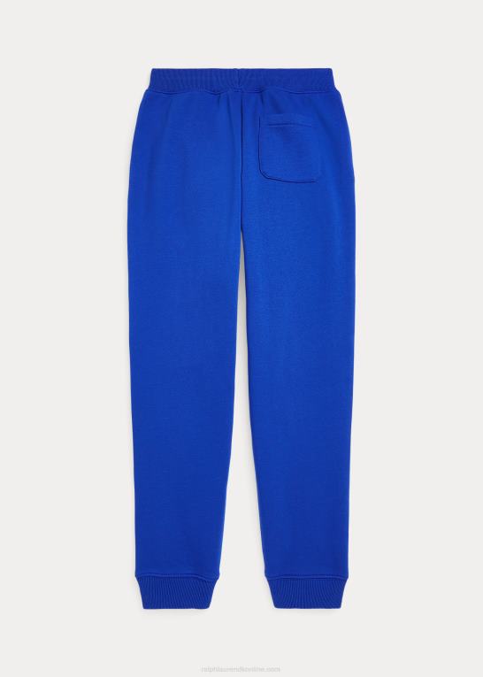 safir stjerne børn Ralph Lauren joggerbukser i fleece med logo Z426B6665