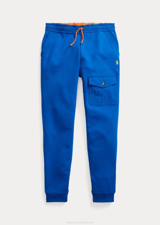 safir stjerne/orange børn Ralph Lauren vandafvisende dobbeltstrikkede joggerbukser Z426B9930