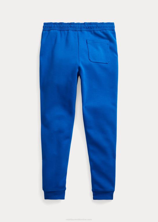 safir stjerne/orange børn Ralph Lauren vandafvisende dobbeltstrikkede joggerbukser Z426B9930