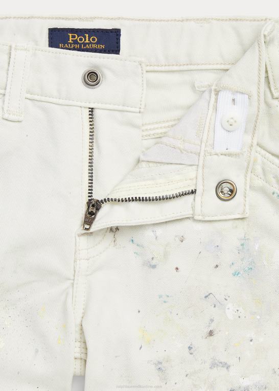 saxton vask børn Ralph Lauren twill maler bukser Z426B6538