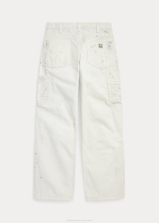 saxton vask børn Ralph Lauren twill maler bukser Z426B6684
