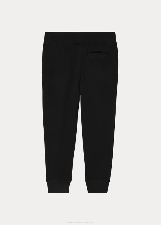 sort børn Ralph Lauren fleece joggerbukser Z426B9808