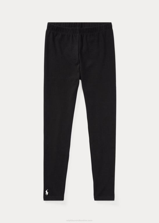 sort børn Ralph Lauren legging i stretch jersey Z426B6932
