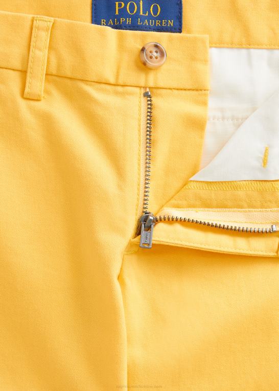 strand gul børn Ralph Lauren lige pasform flex abrasion twill bukser Z426B5764