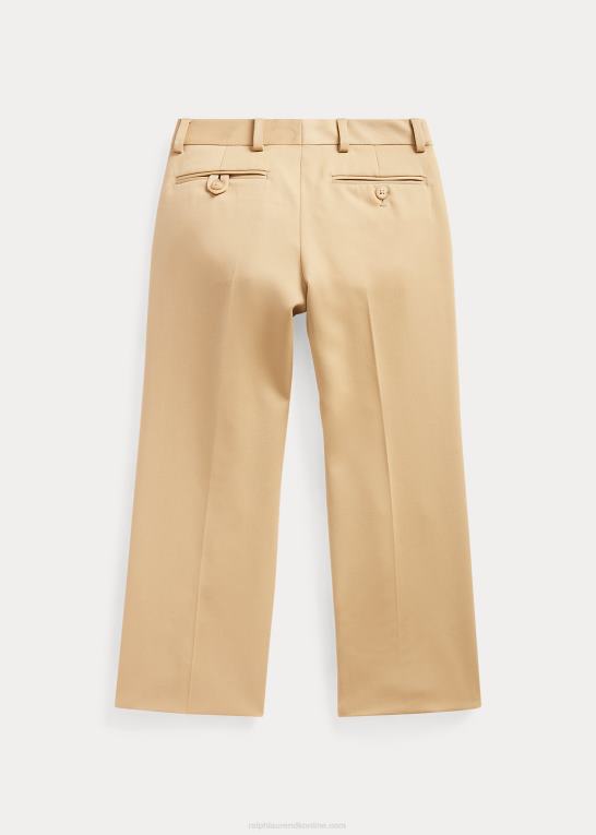 tan børn Ralph Lauren uld gabardin bukser Z426B6442