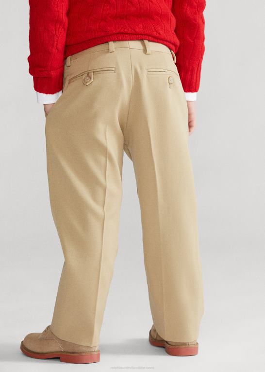 tan børn Ralph Lauren uld gabardin bukser Z426B6442
