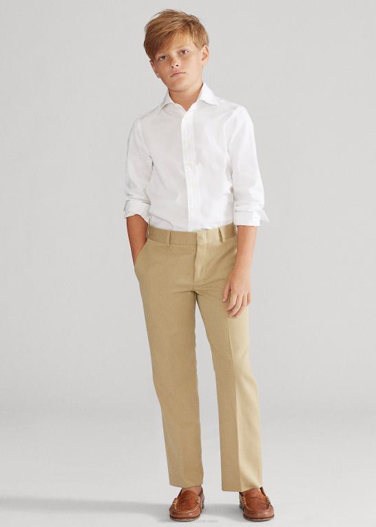 tan børn Ralph Lauren uld gabardin bukser Z426B6578