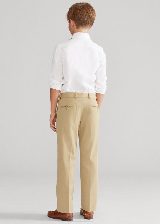tan børn Ralph Lauren uld gabardin bukser Z426B6578