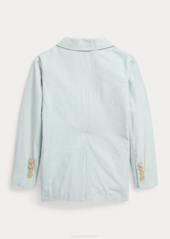 chambray børn Ralph Lauren chambray sportsfrakke i bomuld Z426B5839