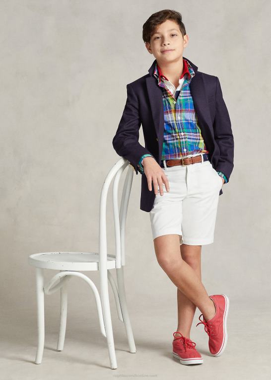 flåde børn Ralph Lauren den ikoniske Doekin-blazer Z426B5635