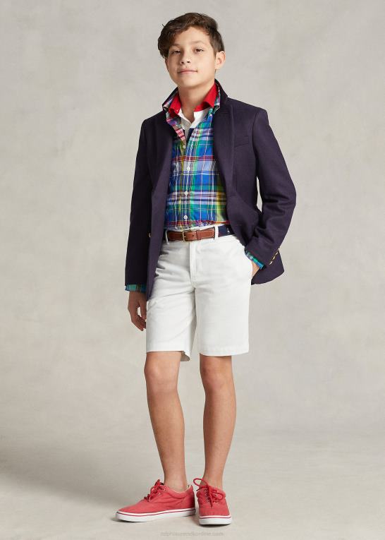flåde børn Ralph Lauren den ikoniske Doekin-blazer Z426B5635
