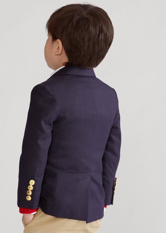 flåde børn Ralph Lauren den ikoniske Doekin-blazer Z426B6443