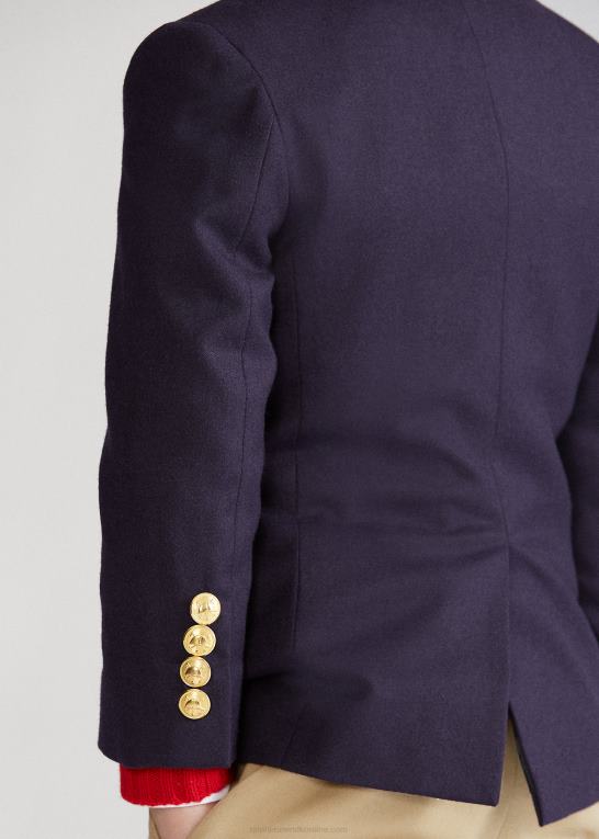flåde børn Ralph Lauren den ikoniske Doekin-blazer Z426B6443