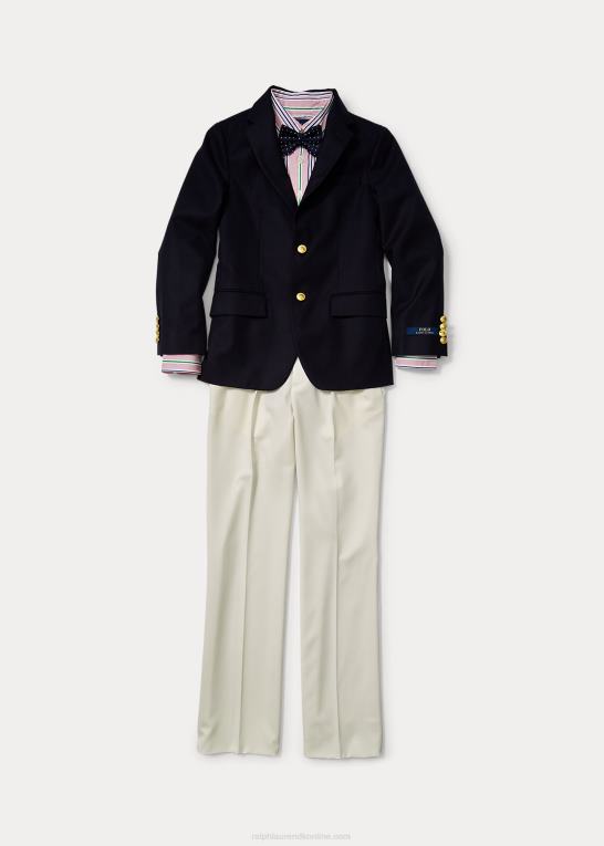 flåde børn Ralph Lauren den ikoniske Doekin-blazer Z426B6443