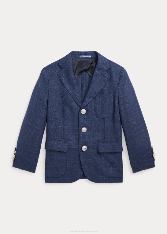 flåde børn Ralph Lauren polo blød stretch twill blazer Z426B5815