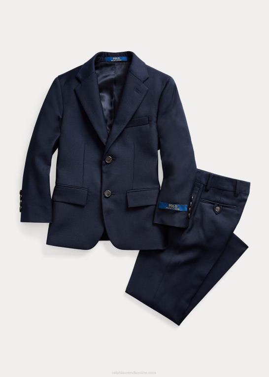 flåde børn Ralph Lauren polo letvægts ulddragt Z426B6444