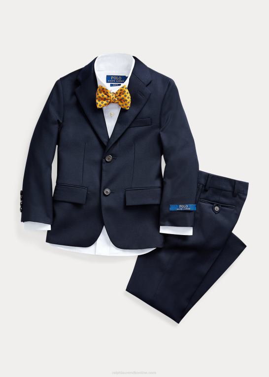 flåde børn Ralph Lauren polo letvægts ulddragt Z426B6444